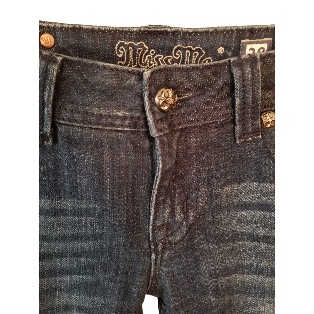 Miss Me Blue Women's Jeans Bootcut Size 28 in Inseam 31‎ in - Picture 3 of 9